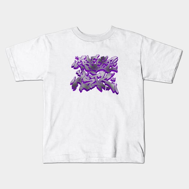 Graffitee Asik Kids T-Shirt by graffitiasik